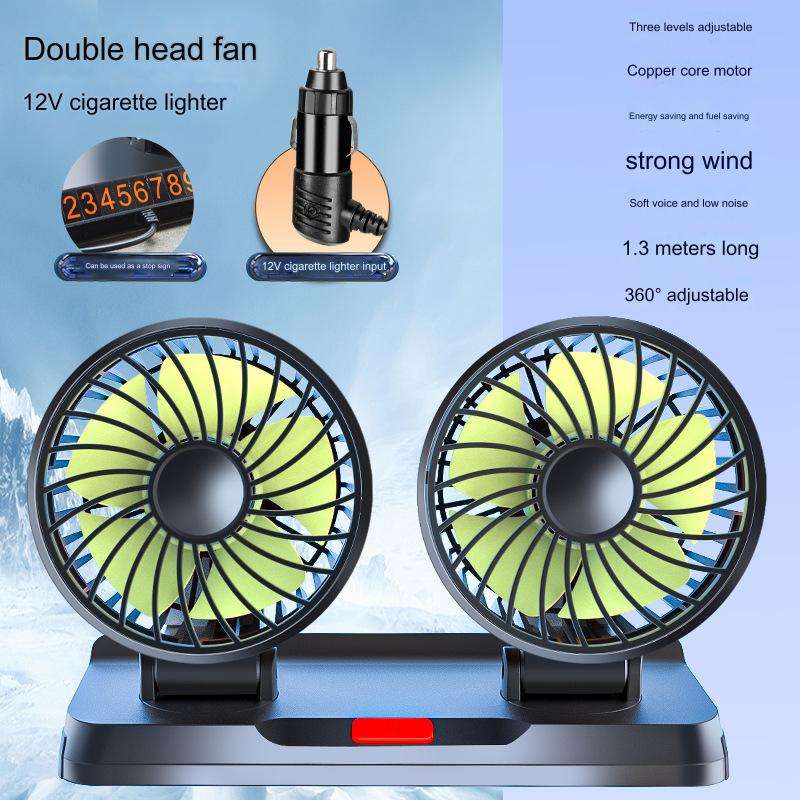 🚗🌈Automobilski ventilator s tri brzine