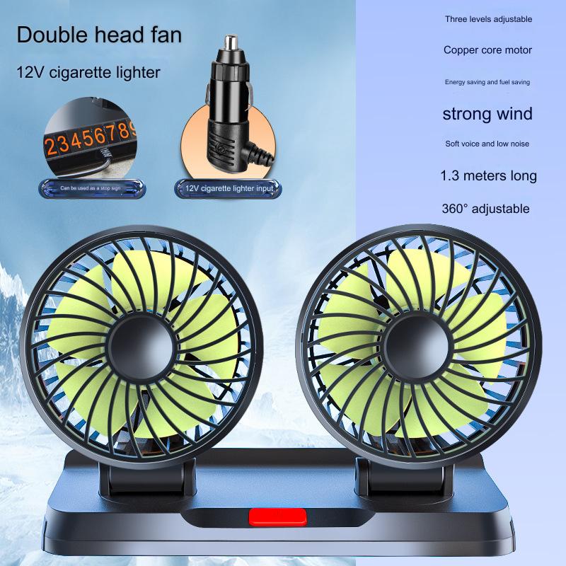 🚗🌈Automobilski ventilator s tri brzine