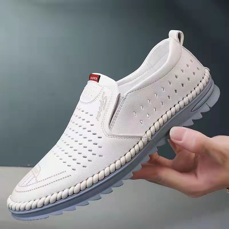 【39-44】Zapatos de exterior de cuero genuino hechos a mano para hombre