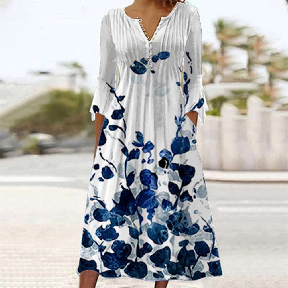 【S-5XL】👗 2023 nowa swobodna sukienka kardigan