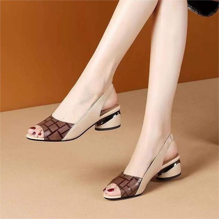 💖👡【35-43】 Ljetne ženske rimske sandale Novi stil Otvorene sandale s debelom petom