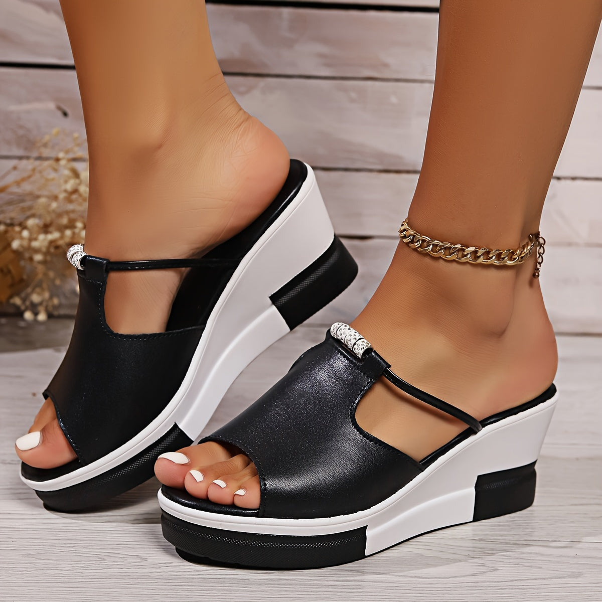 👍👠 【Ograniczona ilość】 【35-40】 🌼Nowość 2025! 🌸 Stylowe i wygodne sandały damskie
