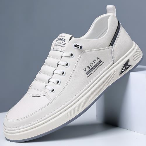 💖👟【39-44】🌹2025 Męskie oddychające skórzane buty biznesowe casualowe Męskie buty pojedyncze trampki, codzienne uniwersalne