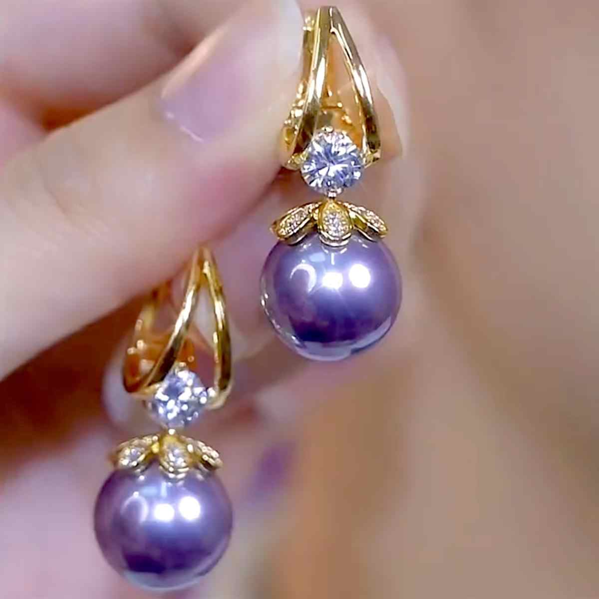đăCompre uno y llĂ©vese otro gratisă Pendientes de plata con perlas de lujo francĂ©s de nuevo estilo 2025