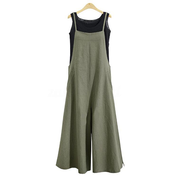 😍🛒👖¡Descuento por tiempo limitado! ! 【S-5XL】Mono holgado informal
