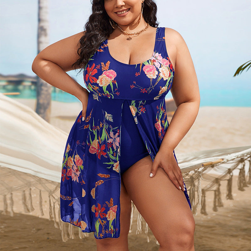💗【XL-5XL】2025 novi seksi bikini veće veličine s printom bez leđa