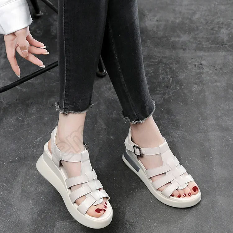 【😆Vremenski ograničena ponuda】【35-42】Retro čizme i sandale s mekim potplatom