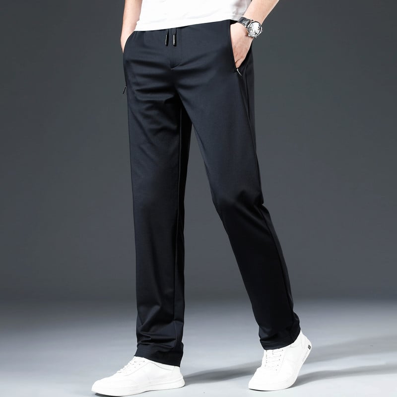 🔥Pantalones casuales de verano sueltos con cintura elástica para hombre