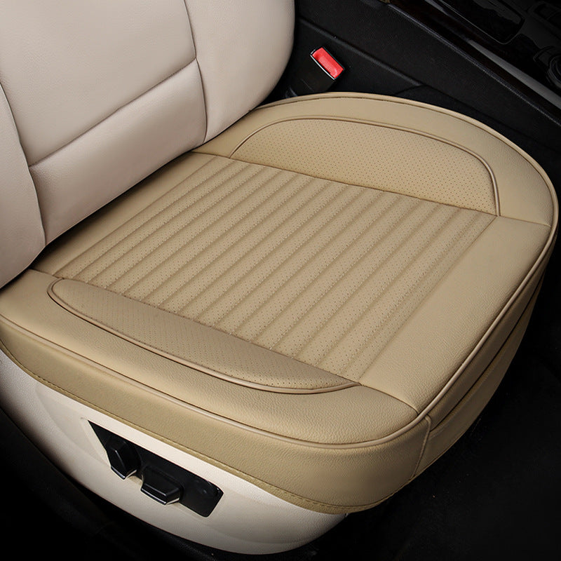 🚗Cojín de asiento de coche todo incluido fabricado en cuero natural