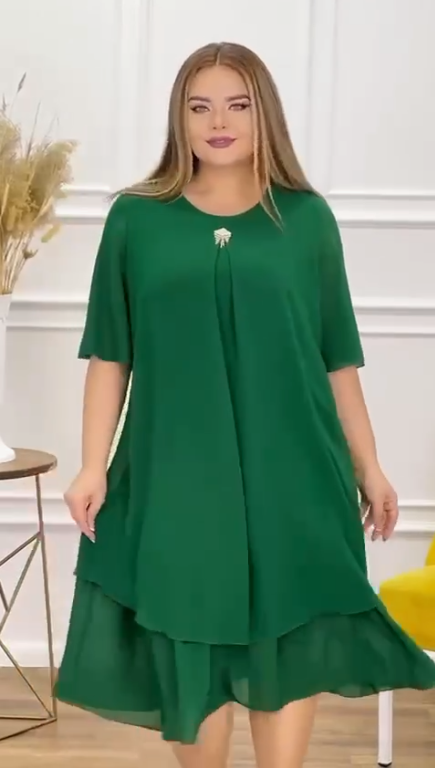 🔥【Kup 1 i otrzymaj 1 gratis】【S-5XL】 ❤️2025 Nowe wysokiej jakości sukienki szyfonowe