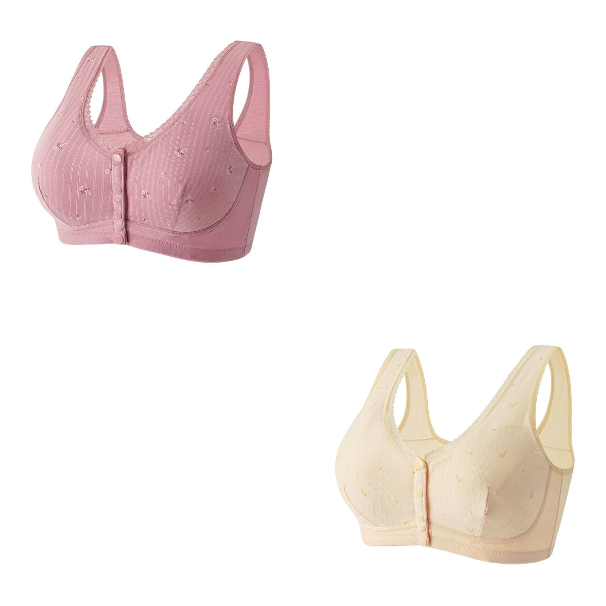 🔥🔥【Compra 1 y llévate 1 gratis】Sujetador fino de verano para mujer de talla grande sin aro de acero