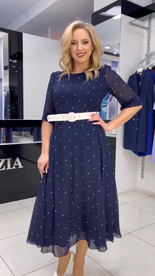 【S-5XL】❤️Nuevo vestido elegante de lunares de primavera 2025