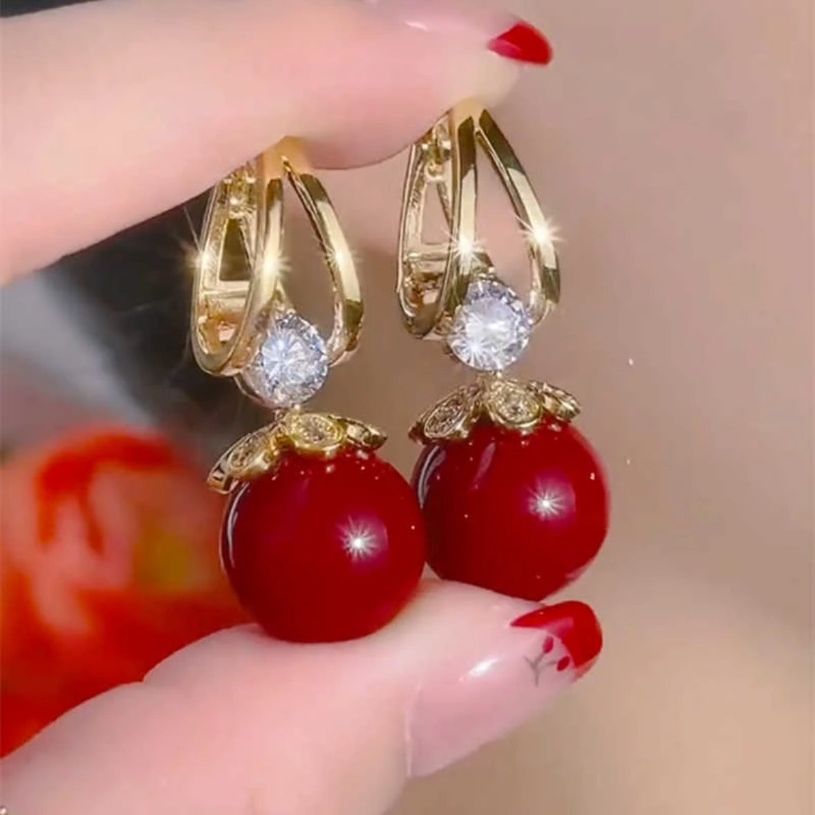 đăCompre uno y llĂ©vese otro gratisă Pendientes de plata con perlas de lujo francĂ©s de nuevo estilo 2025