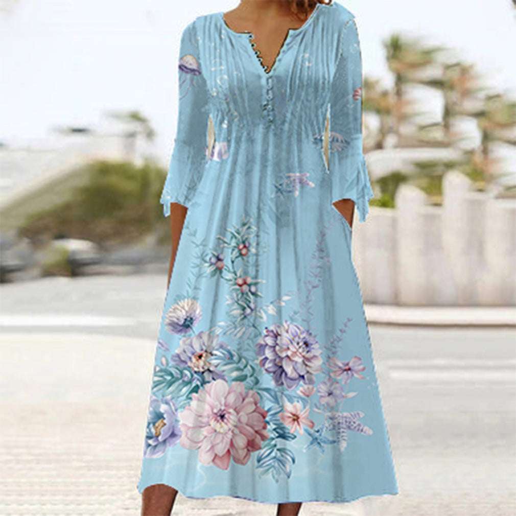 【S-5XL】👗 2023 nowa swobodna sukienka kardigan
