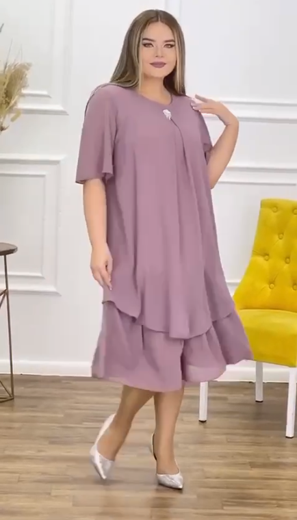 🔥【Kup 1 i otrzymaj 1 gratis】【S-5XL】 ❤️2025 Nowe wysokiej jakości sukienki szyfonowe