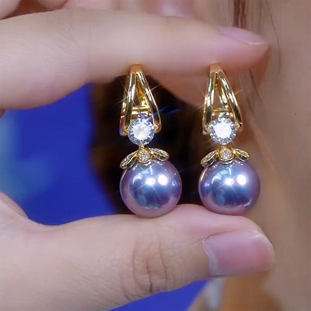 đăCompre uno y llĂ©vese otro gratisă Pendientes de plata con perlas de lujo francĂ©s de nuevo estilo 2025
