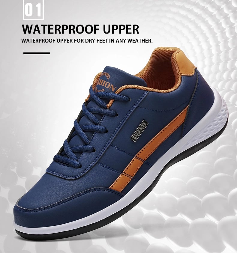 ✨【38-48】 Zapatillas ortopédicas de cuero cómodas para hombre 2025