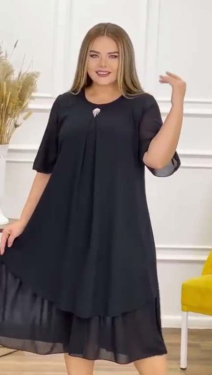 🔥【Kup 1 i otrzymaj 1 gratis】【S-5XL】 ❤️2025 Nowe wysokiej jakości sukienki szyfonowe