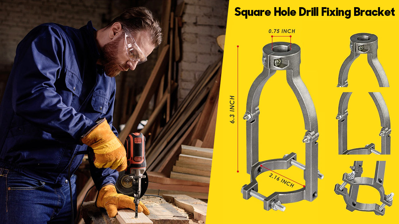 🧑🔧🧰Montažni nosač za četvrtastu bušilicu