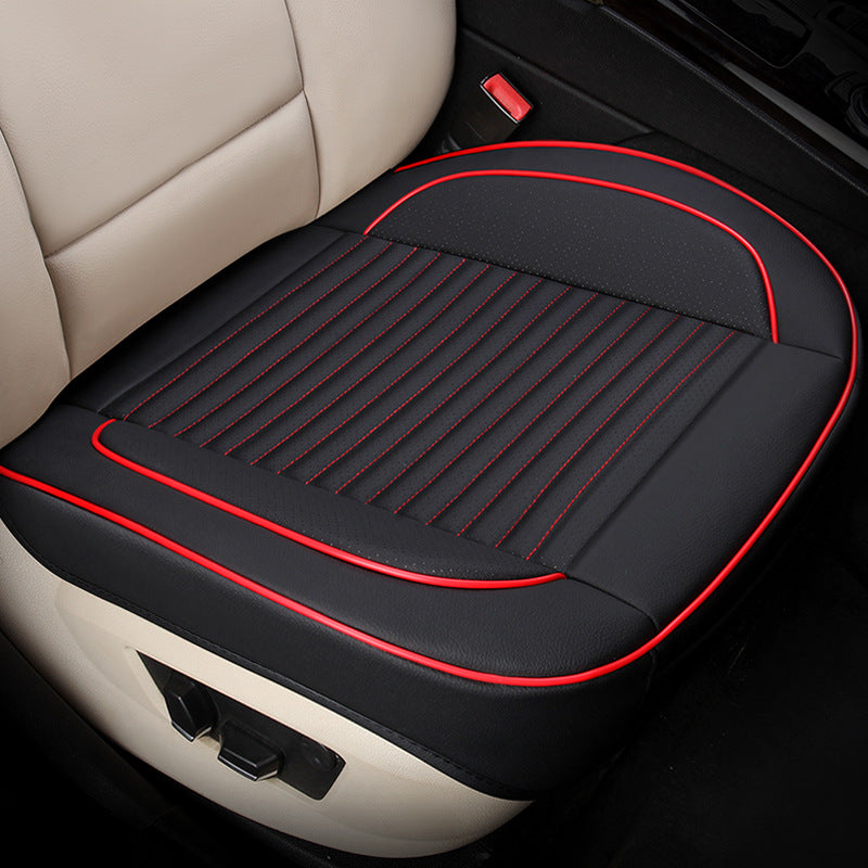 🚗Cojín de asiento de coche todo incluido fabricado en cuero natural