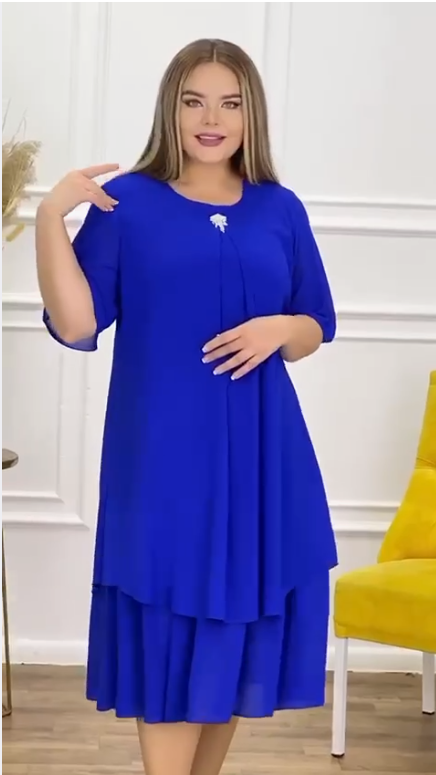 🔥【Kup 1 i otrzymaj 1 gratis】【S-5XL】 ❤️2025 Nowe wysokiej jakości sukienki szyfonowe