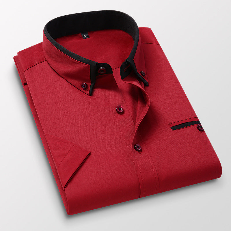 🎉【M-5XL】🔥👔 Nowa, oddychająca koszula biznesowa męska w stylu casual