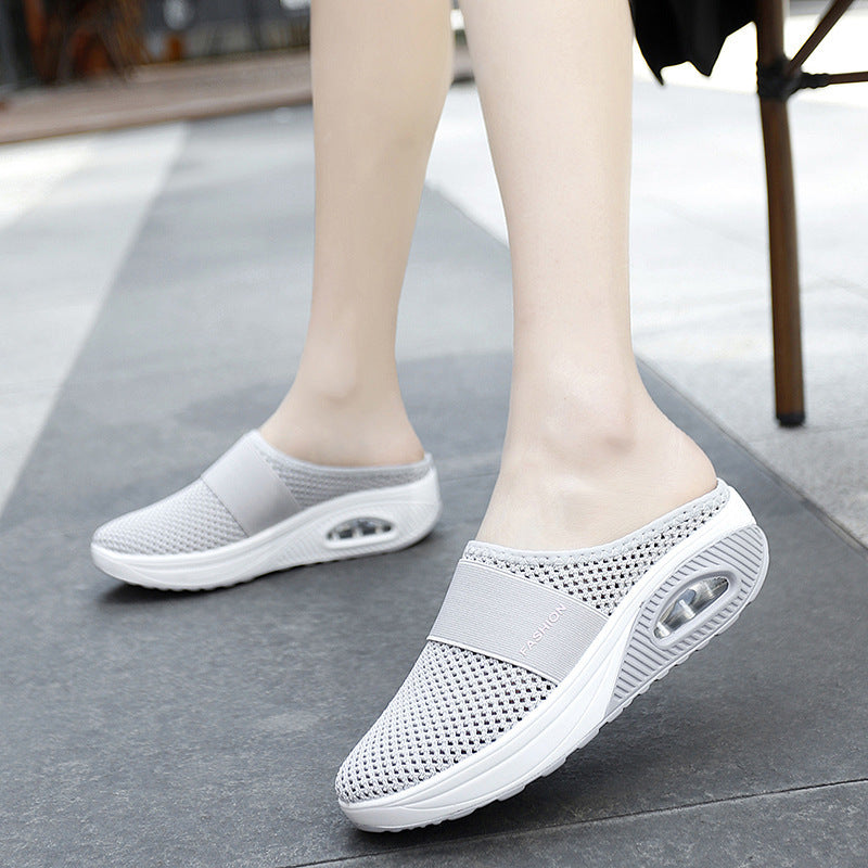 【35-43】2025 Buty z pustej siatki z poduszką powietrzną