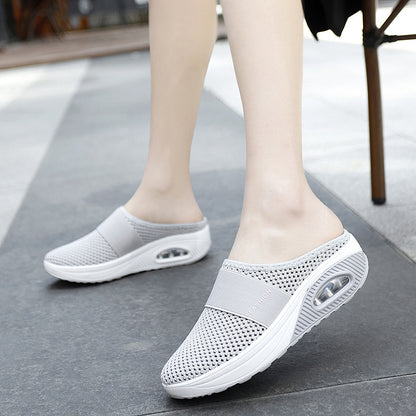 【35-43】2025 Buty z pustej siatki z poduszką powietrzną