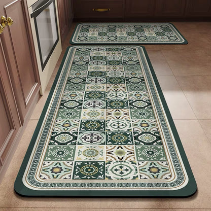 💥💥【40*60+40*120cm】【Tylko teraz: -40%】Maty antypoślizgowe i bardzo chłonne do kuchni i łazienki