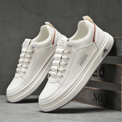 💖👟【39-44】🌹2025 Męskie oddychające skórzane buty biznesowe casualowe Męskie buty pojedyncze trampki, codzienne uniwersalne