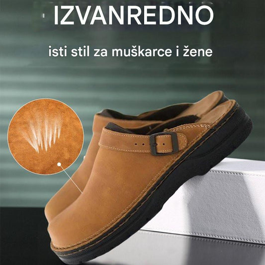 🥇🔥✨[39-48] 😎Kožne papuče s mekim potplatom