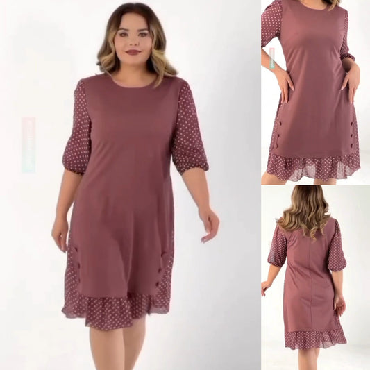 💕【S-5XL】❤️ Moderna i elegantna ležerna haljina 2025.