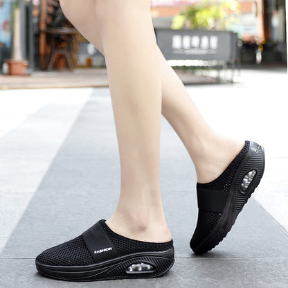 【35-43】2025 Buty z pustej siatki z poduszką powietrzną