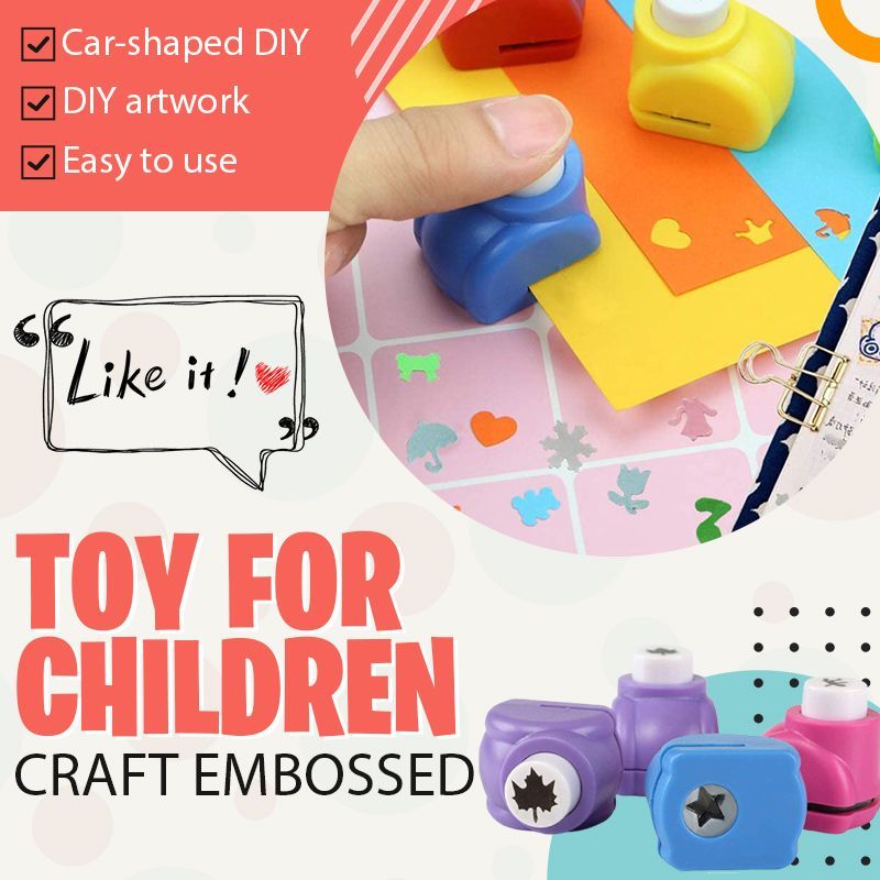 [POLECAMY] TŁOCZONA ZABAWKA DLA DZIECI DIY CRAFT, 10 za 119 zł.！