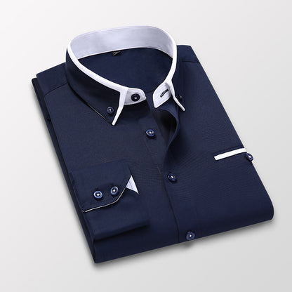 🎉【M-5XL】🔥👔 Nowa, oddychająca koszula biznesowa męska w stylu casual