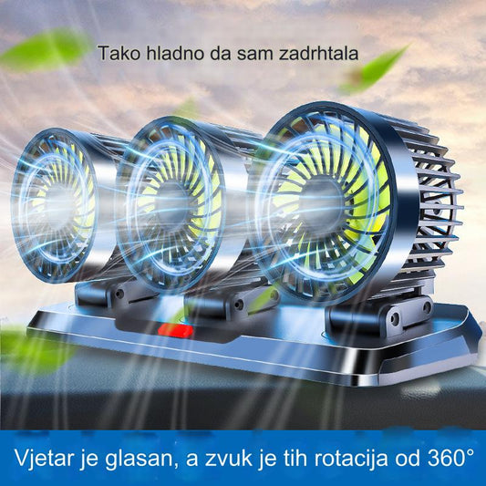 🚗🌈Automobilski ventilator s tri brzine