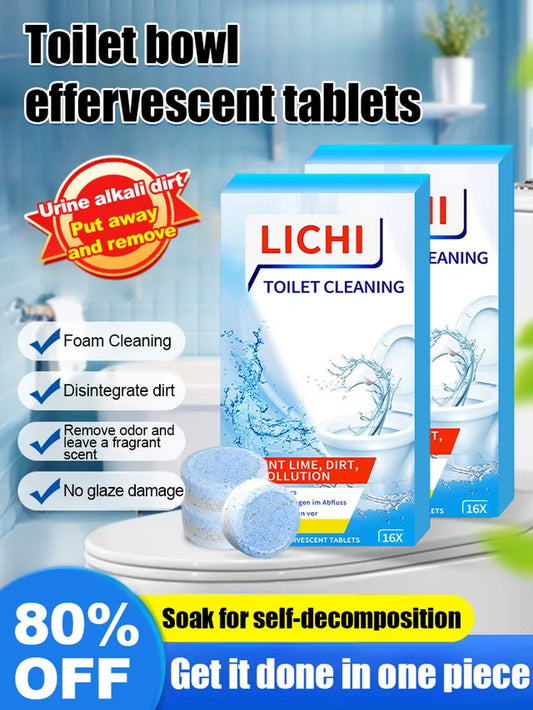🌟【Cumpără 1, primești 2 gratuit】Spumă puternică de curăţare a vasului de toaletă