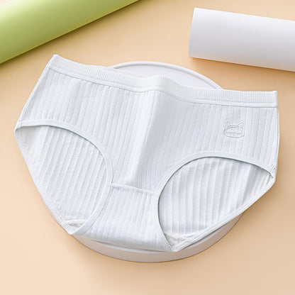 👙(7 komada) Udobne i jednostavne, ✨antibakterijske ženske gaćice visokog struka 