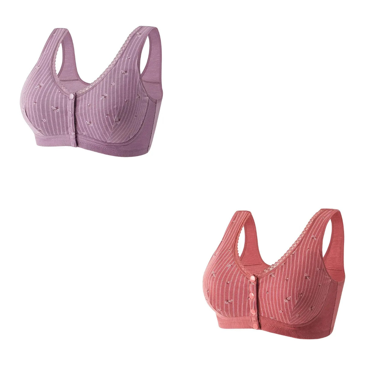 🔥🔥【Compra 1 y llévate 1 gratis】Sujetador fino de verano para mujer de talla grande sin aro de acero