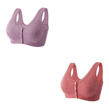 🔥🔥【Compra 1 y llévate 1 gratis】Sujetador fino de verano para mujer de talla grande sin aro de acero