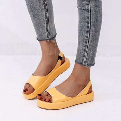 🔥【35-43】👡 Udobne ženske ortopedske sandale na platformu 