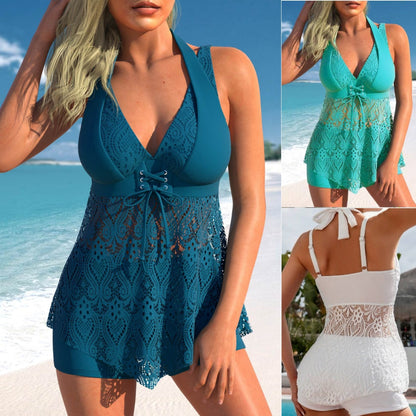 🩱🌴2025 nuevo traje de baño de encaje sexy de verano 