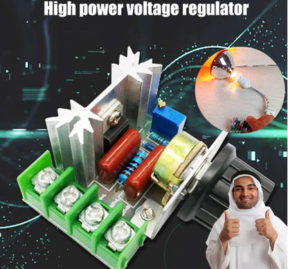 【🎁Compre 1 y llévese 1 gratis】🧰⚡️Regulador de voltaje electrónico de tiristor de alta potencia de 2000 W
