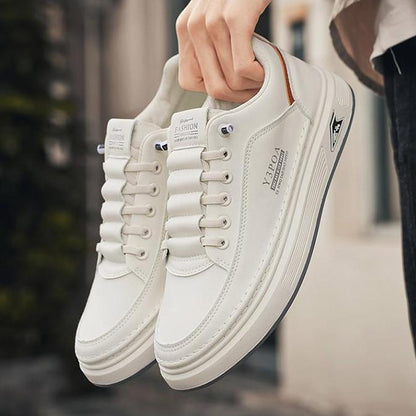 💖👟【39-44】🌹2025 Męskie oddychające skórzane buty biznesowe casualowe Męskie buty pojedyncze trampki, codzienne uniwersalne