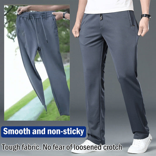 🔥Pantalones casuales de verano sueltos con cintura elástica para hombre
