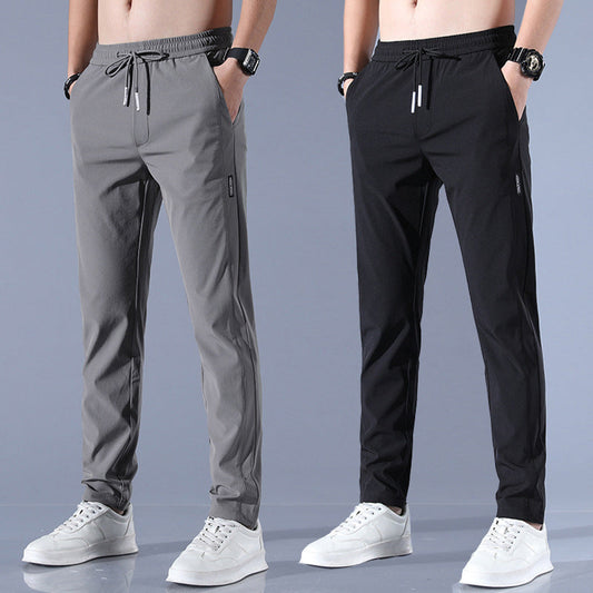【Compre 1 y obtenga 1 gratis】【M-5XL】Pantalones elásticos casuales para hombre