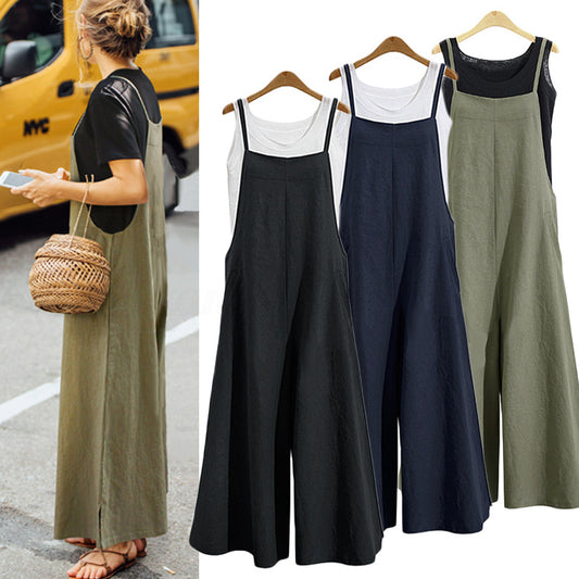 😍🛒👖¡Descuento por tiempo limitado! ! 【S-5XL】Mono holgado informal