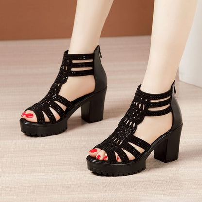 🔥🔥【35-40】👠2025 Damskie sandały antypoślizgowe z miękką podeszwą i grubą podeszwą