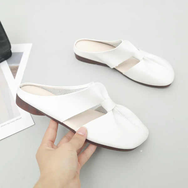 🔥👡【35-42】Sandały retro damskie letnie płaskie kapcie