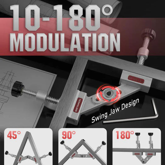 💥【Oferta por tiempo limitado】Abrazadera de tubo ajustable para soldadura y carpintería.